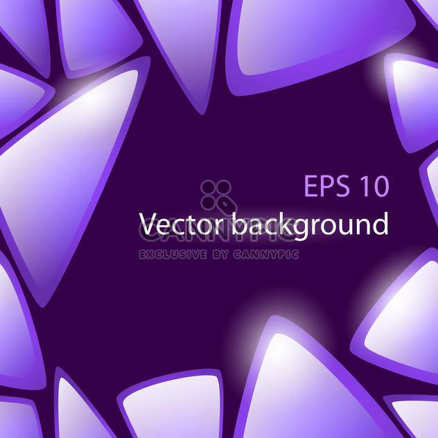 Vector abstract purple background with triangles - Free vector #127293