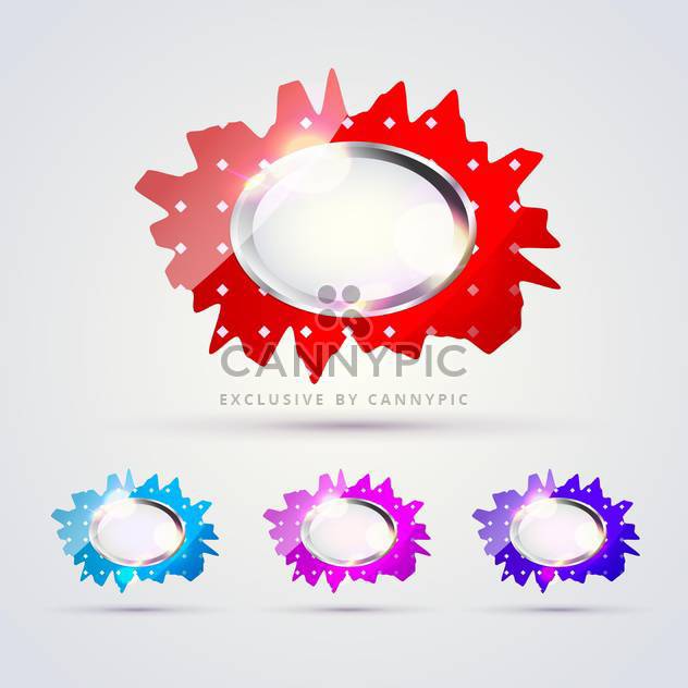 Vector web buttons illustration - Free vector #131613