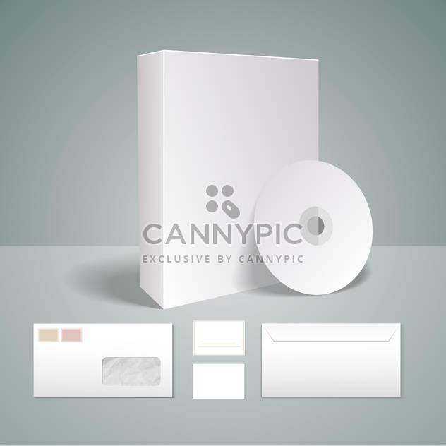 selected corporate templates set - Free vector #133233
