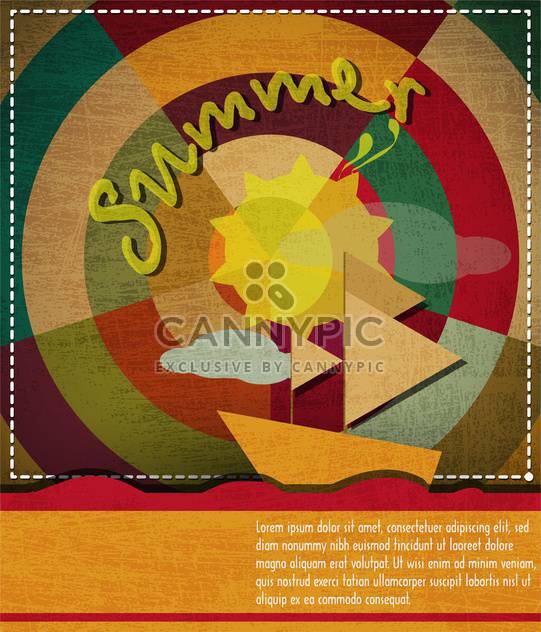 summer holiday vacation background - Kostenloses vector #134013