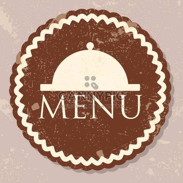 restaurant menu design background - vector gratuit #134703 