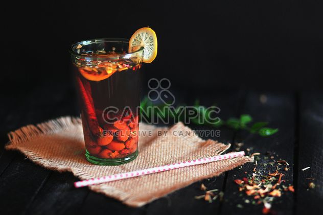 Glass of broth hips - image gratuit #136333 