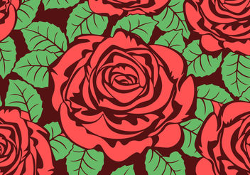 Roses Vector Background Texture Free - бесплатный vector #141333