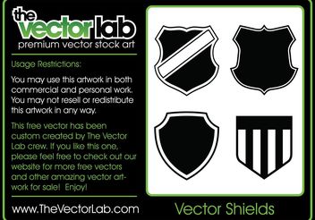 Vector Shields - vector #141433 gratis