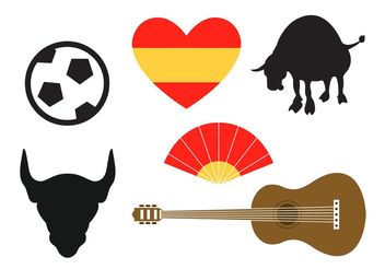Spanish Vector Icons - Free vector #142433