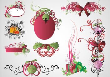 Vector Christmas Designs - бесплатный vector #142973
