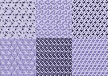 Vector Seamless Patterns - Free vector #143733