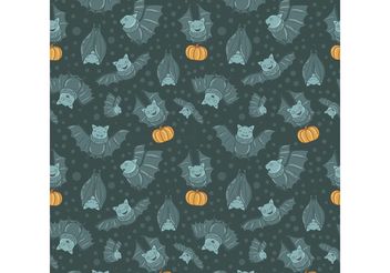 Free Flying Fox Vector Seamless Pattern - Free vector #143753
