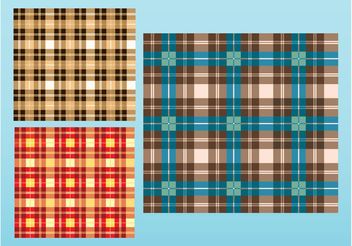 Checkered Patterns Vector - Free vector #143803