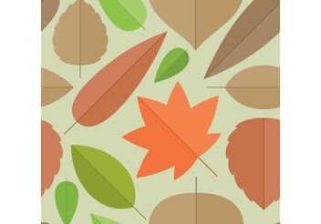 Leaves Vector Background - Kostenloses vector #144683