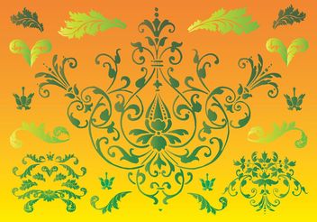 Floral Nature Graphics - Kostenloses vector #145653
