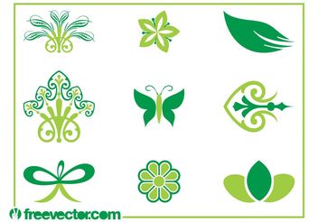 Vector Nature Icons - vector #145793 gratis