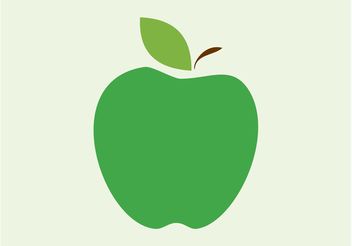 Apple Vector Icon - Free vector #147543