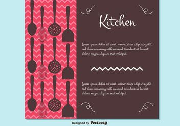 Free Vector Cutlery Style Background - vector gratuit #147643 