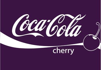 Cherry Cola Vector - Kostenloses vector #147813