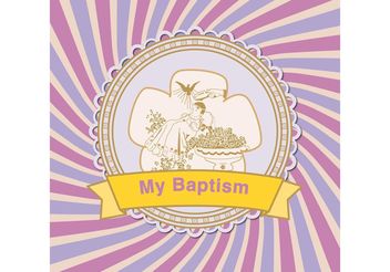 Christening Vector Background - Free vector #149603
