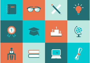 Free Education Vector Icons - Free vector #154023