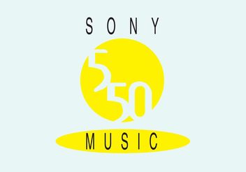 Sony 550 Music - vector #155743 gratis