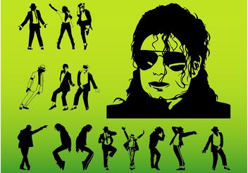 Michael Jackson Vectors - vector gratuit #156053 
