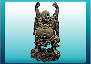 Happy Buddha - Kostenloses vector #156263