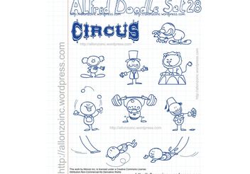 Alfred Doodle Set 28 - Free vector #156943
