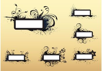 Grunge Banners - Free vector #158913