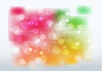 Stars and Color Glows - vector #159233 gratis