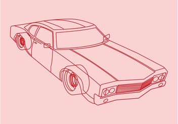 Car Outlines Vector - Free vector #161283