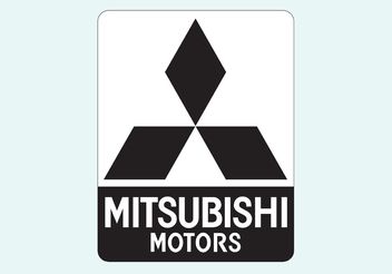 Mitsubishi Motors - vector gratuit #161623 