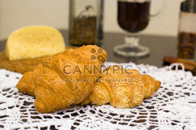 Fresh croissants for breakfast - Free image #182573