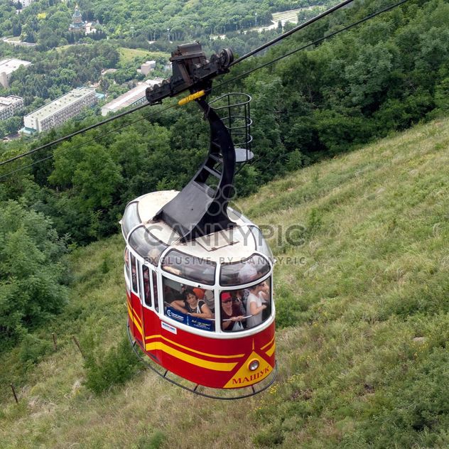 Cableway transport people to Mashuk Mount - image gratuit #186203 