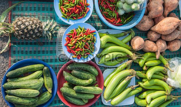 Vegetables on a table - Kostenloses image #186423