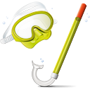 Snorkeling Goggles - Kostenloses icon #189283