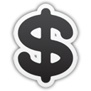 Dollar Currency Sign - icon gratuit #195833 