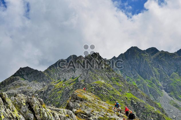 Alpinists hiking - Free image #198143
