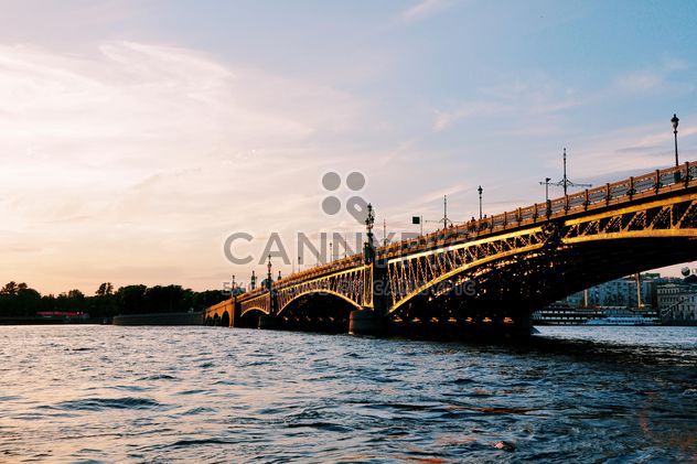 Trinity Bridge in St. Petersburg - бесплатный image #198693