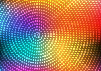 Free Colorful Abstract Circle Vector - vector gratuit #199183 