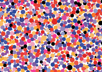 Free Colorful Dotted Background Vector - vector #200623 gratis