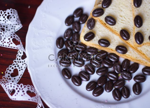 bread and coffee - image gratuit #201113 