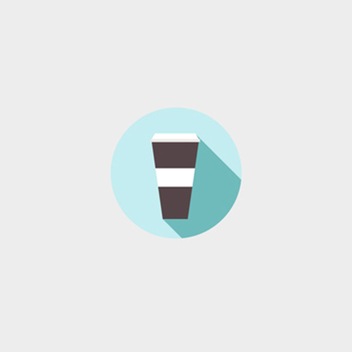 Free Vector To Go Coffee Icon - Kostenloses vector #201753