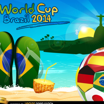 Free Vector Soccer Ball World Cup - vector gratuit #202303 