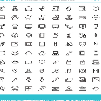 Free Vector Icons Pack - Kostenloses vector #202393