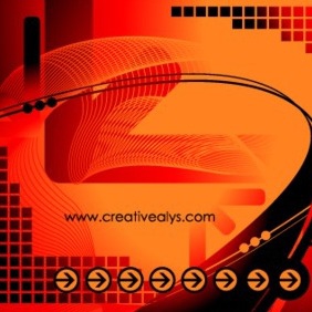 Abstract Creative Background - vector gratuit #202823 