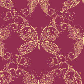 Free Vector Of The Day #103: Vintage Pattern - vector #203803 gratis