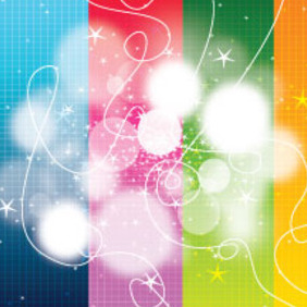 Art Lines Blur Design In Colored Background - Free vector #203883
