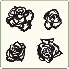 Roses 1 - vector #204643 gratis