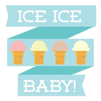 Ice Ice Baby - vector gratuit #205623 