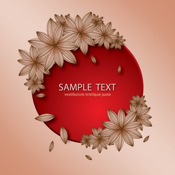 Floral Banner - Free vector #205903