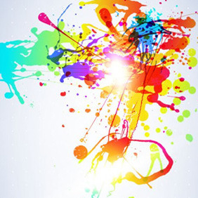 Artistic Mess Graphic - Free vector #206923