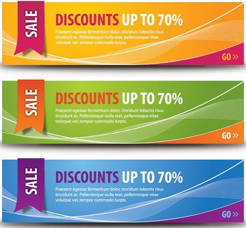 Discount Banners - Free vector #209883